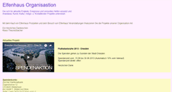 Desktop Screenshot of elfenhaus.org