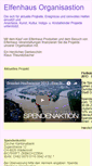 Mobile Screenshot of elfenhaus.org